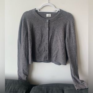 Wilfred Brown Button Up Cardigan